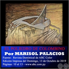 EL POLIEDRO DE COLOMBINO - Por MARISOL PALACIOS - Domingo, 13 de Octubre de 2019